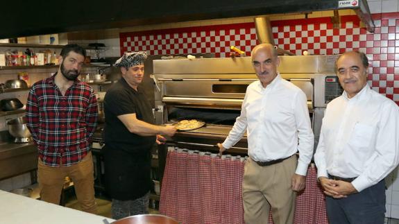 Los primeros pizzeros pucelanos
