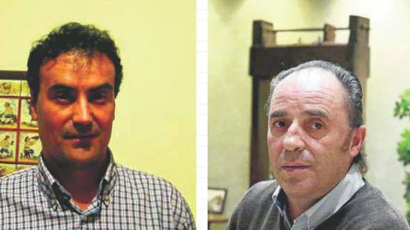 Luis Centeno (izquierda) y Juan Ramón Alonso encabezan las dos candidaturas registradas. 
