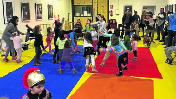 Fiesta infantil celebrada en Husillos. 