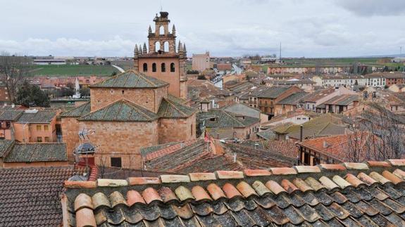 Vista general de la localidad de Ayllón.