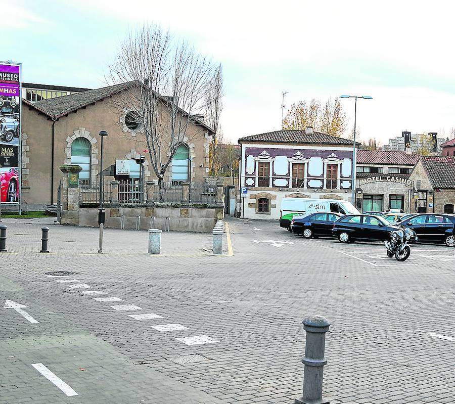 Plaza del Mercado Viejo, futuro lugar de ubicación del centro de recepción. 