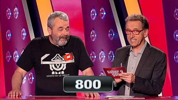 'Saber y ganar' readmite al concursante salmantino José Pinto
