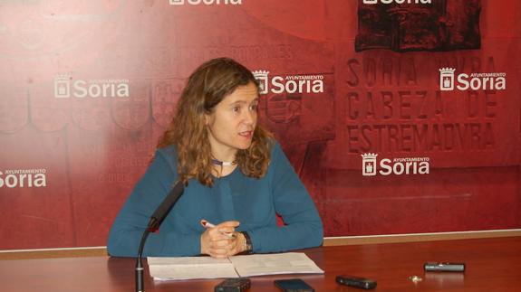 La concejala Marta Cáceres.