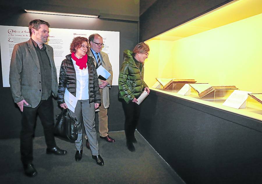Los manuscritos se pueden ver en la sala de exposiciones Cielo de Salamanca. 