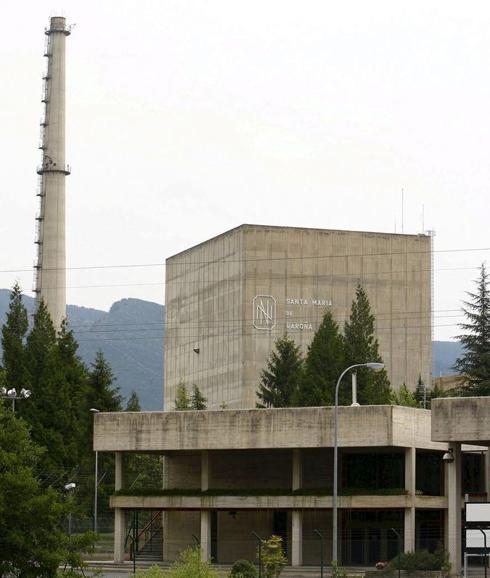Central nuclear de Santa María de Garoña (Burgos).