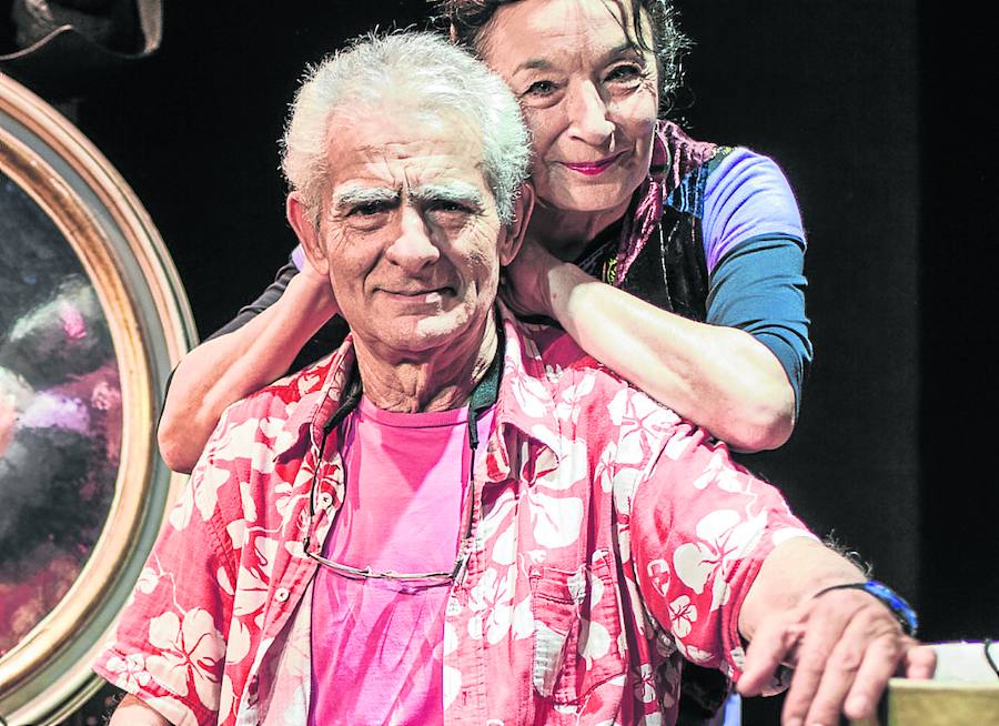 Juan Margallo y Petra Martínez, que forman la compañía Uroc Teatro. 