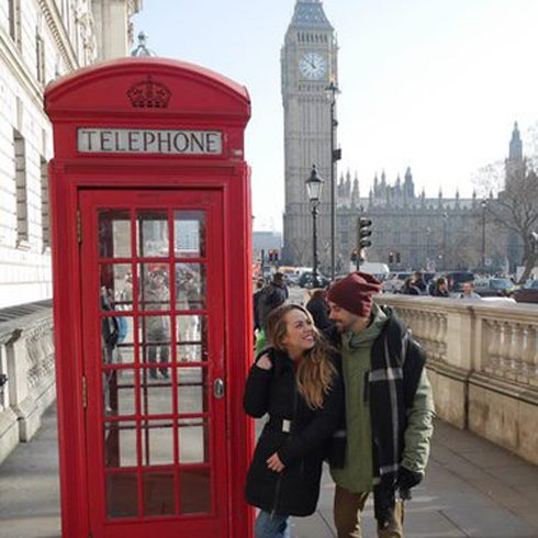 Yoli y Jonathan, de 'GH15', se encuentran en Londres con Susana y Gonzalo de 'GH14'