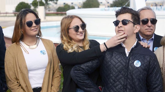 Los nietos de Rocío Jurado no pudieron evitar las lágrimas. 