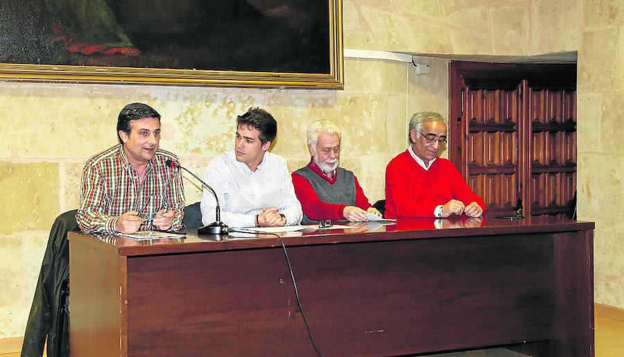 Félix Torres, Roberto Sánchez, Agustín Martín Encinas y José Adrián Cornejo. 