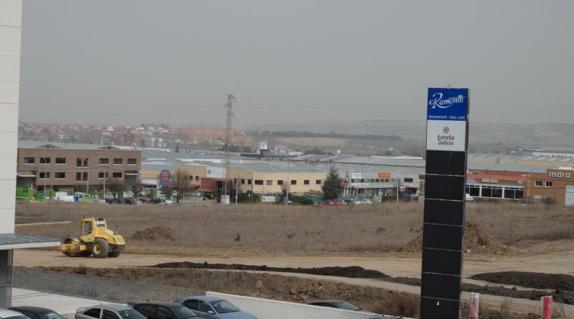 Parcela del polígono de San Cristóbal donde estará el estacionamiento. 