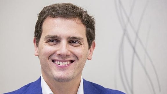 El lider de Ciudadanos, Albert Rivera. 
