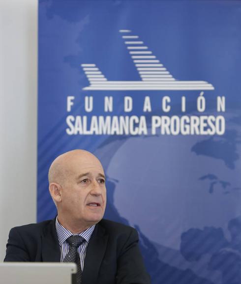 Juan Antonio Martín Mesonero, presidente de la Fundación Salamanca Progreso. 
