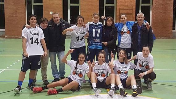 El Unami Venta Magullo, tras el partido en León.