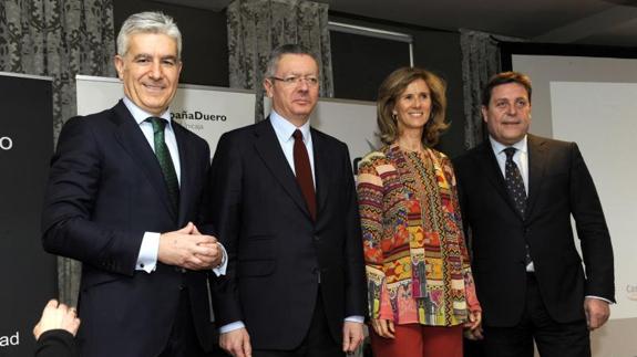 Carlos Ranera, Alberto Ruiz Gallardon, Cristina Garmendia y Pio Urbano Padilla.