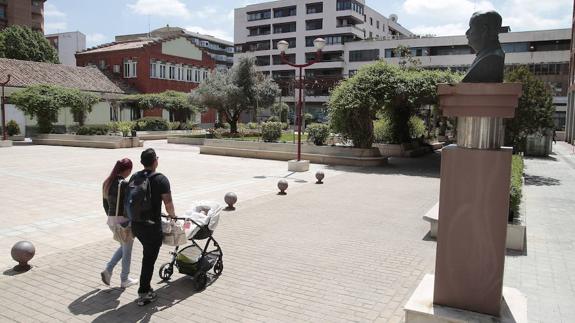 Plaza de Abilio Calderón.