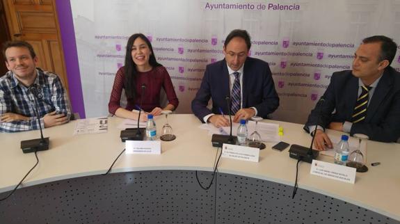 Raúl Casero, Paloma Aguado, Alfonso Polanco y Luis Ángel Pérez Sotelo. 