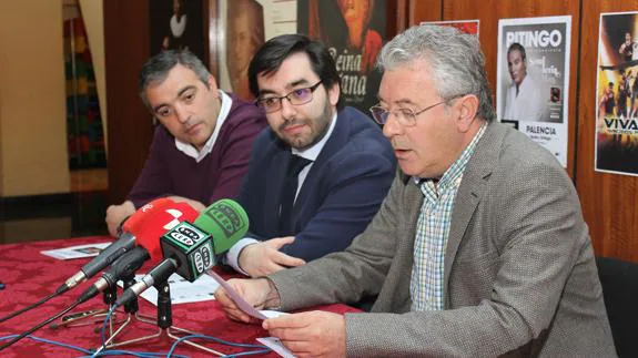 Javier Margareto, Ernesto Monsalve y Eduardo Margareto. 