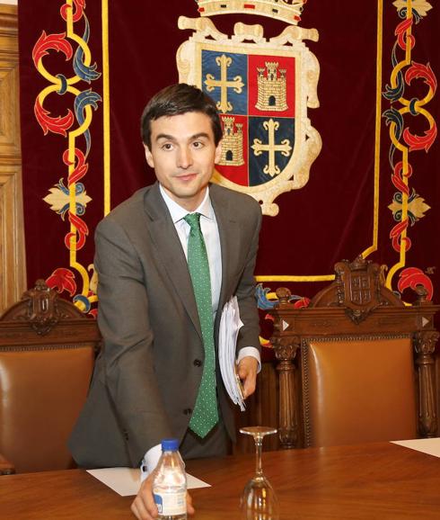 El concejal de Personal, David Vázquez.