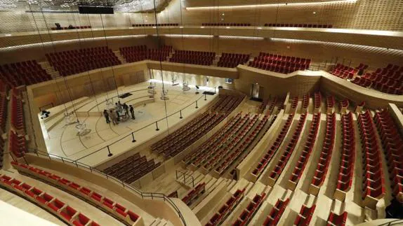 La espectacular sala de La Seine Musicale