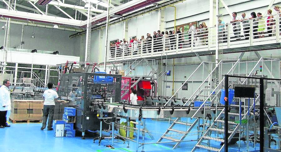 Instalaciones de la empresa, en San Salvador de Cantamuda. 