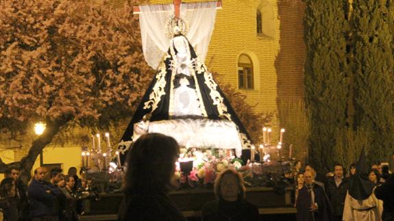 Pasi de la Virgen de las Angustias de San Juan. F.G. MURIEL