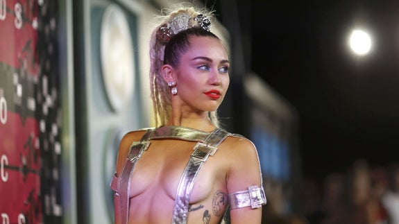 La artista Miley Cyrus. 