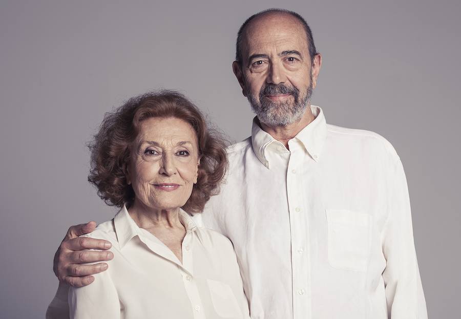 Julia Gutiérrez Caba y Miguel Rellán. 
