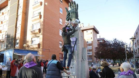 Homenaje a los comuneros en Palencia.