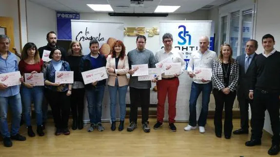 Ganadores del II Concurso Provincial de la Croqueta.