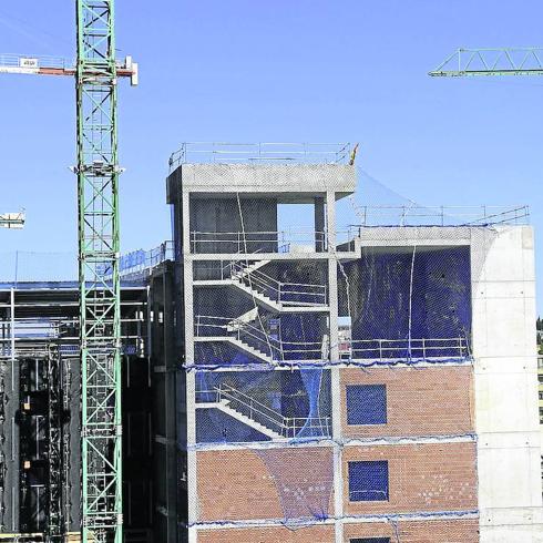 Obras del Hospital de Salamanca.