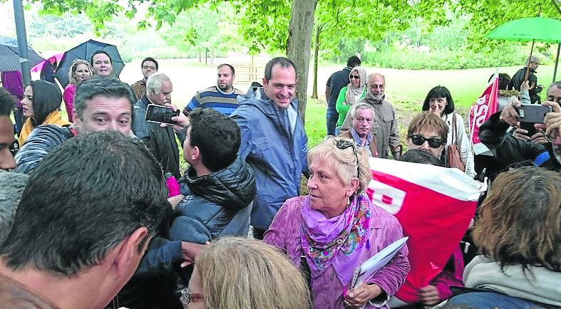 Encuentro de militantes socialistas en Mérida. 