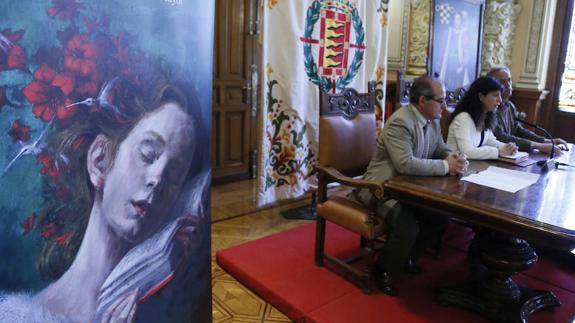 Imagen de la presentación de la feria en el Ayuntamiento de Valladolid. 
