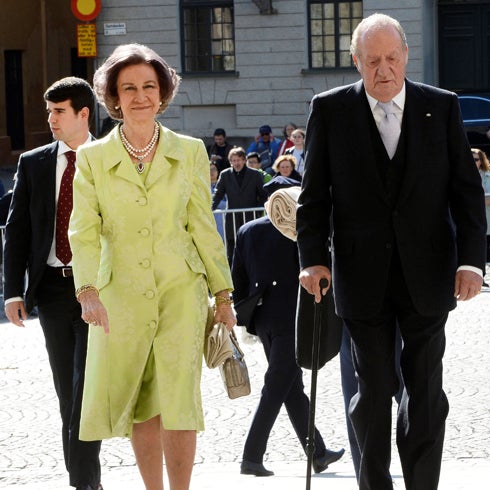 Los Reyes Juan Carlos y Sofía en una foto de archivo. 