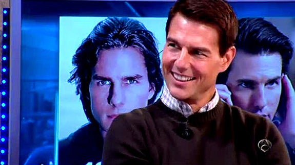 Tom Cruise en su anterior visita a 'El Hormiguero'. 