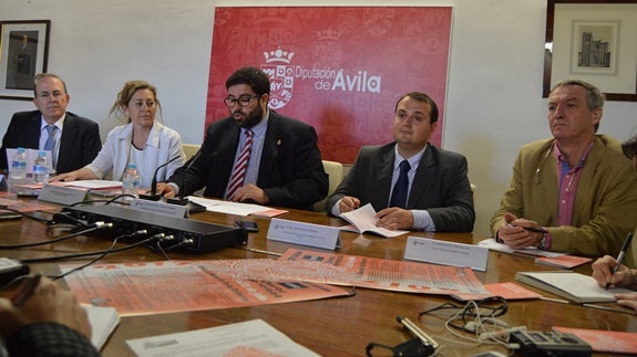 Un momento durante la rueda de prensa