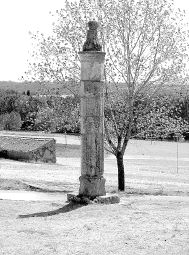 Picota de ajusticiar de la localidad. / I. J.