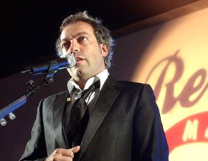 Manuel Quijano, en la presentación de su disco. / EL NORTE