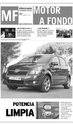 El suplemento'Motor a Fondo' somete a un profundo análisis al nuevo Toyota Corolla Verso