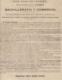 Un colegio pionero