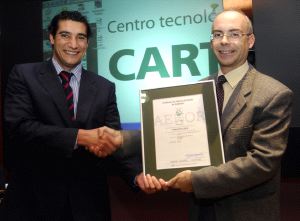 Cartif recibe el certificado en Ecodiseño