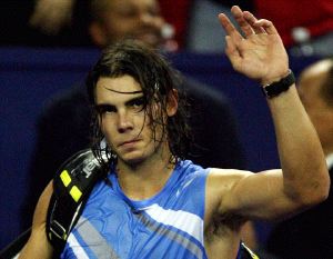Rafael Nadal, tras perder ante David Ferrer. / M. RALSTON-AFP