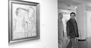 'Mujer ante el espejo', de Díaz-Caneja, que se expone en la Fundación. / J. RUIZ