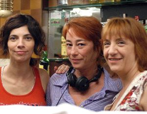 Maribel Verdú, Gracia Querejeta y Blanca Portillo. / KIKO HUESCA-EFE