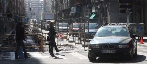 Los vecinos de Labradores reclaman agilidad ante la «lentitud» de las obras
