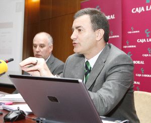 Pello Guereño y Pedro Ugalde exponen los resultados. / G. VILLAMIL