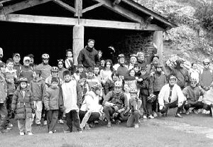 Participantes en las rutas. / S. R.