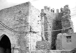 Restos de la puerta de San Andrés. /EL NORTE