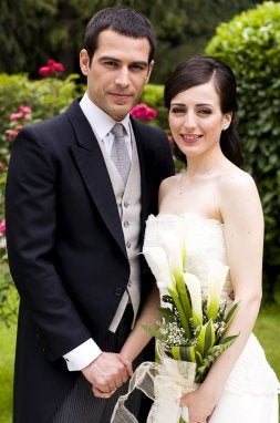 La foto de boda de Álvaro y Bea. / TELECINCO