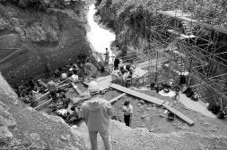Imagen del yacimiento de Atapuerca en la campaña del año pasado. / EFE