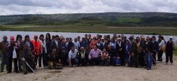 Pesca de trucha en la laguna de Llanillo